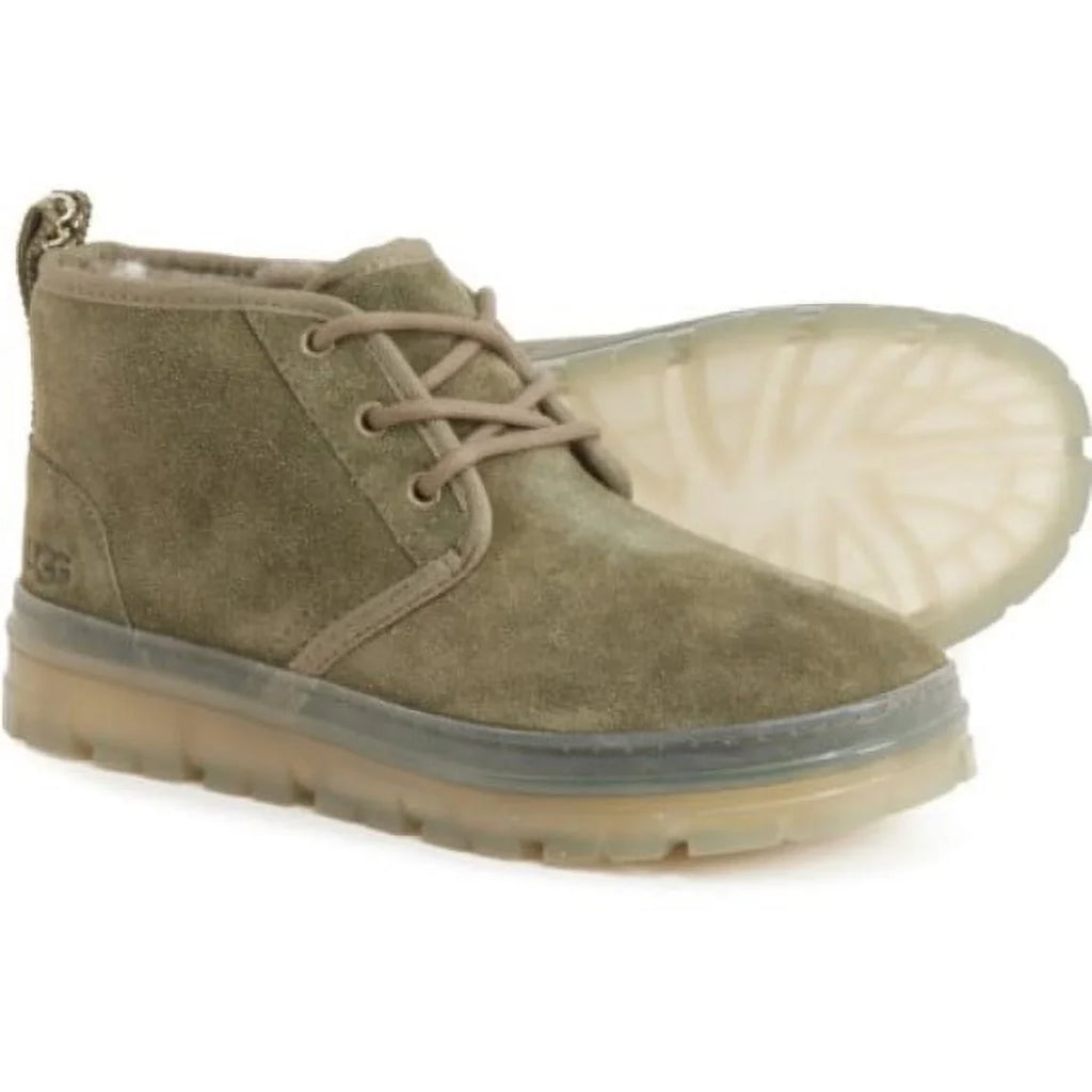UGG-Neumel Clear Chukka Boots-Burnt Olive-Size 9
