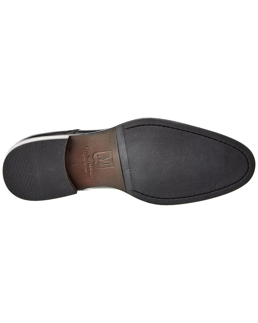 M by Bruno Magli Cilo Leather Oxford, 10.5, Black