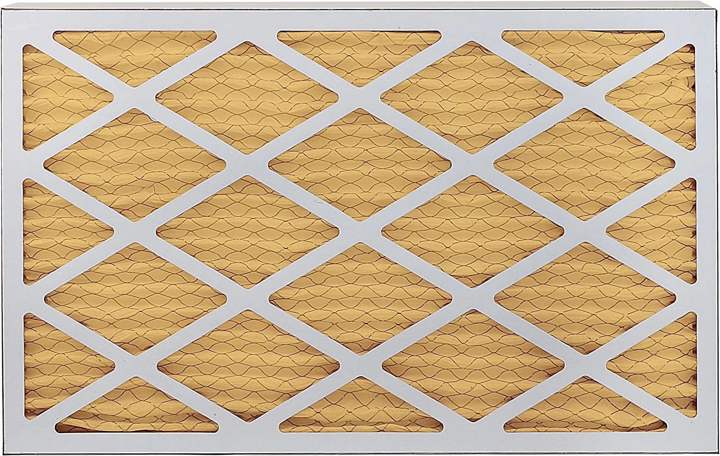 Filterbuy 15x28x1 MERV 11 Pleated HVAC AC Furnace Air Filters (6-Pack)