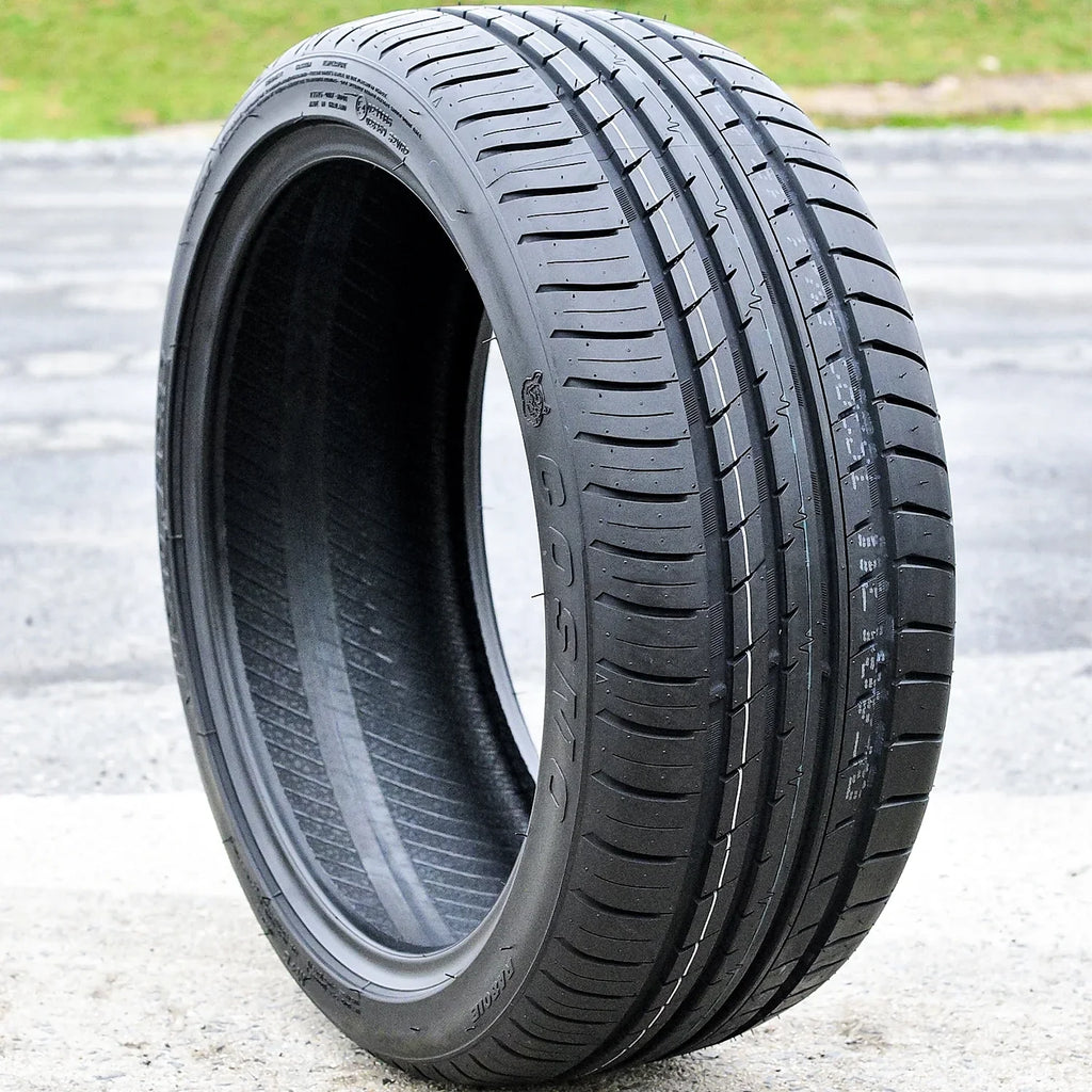 Set of 4 (FOUR) Cosmo MuchoMacho 225/50R17 ZR 98W All Season High Performance Tires Fits: 2012-15 Chevrolet Cruze LT, 2012-18  Focus Electric
