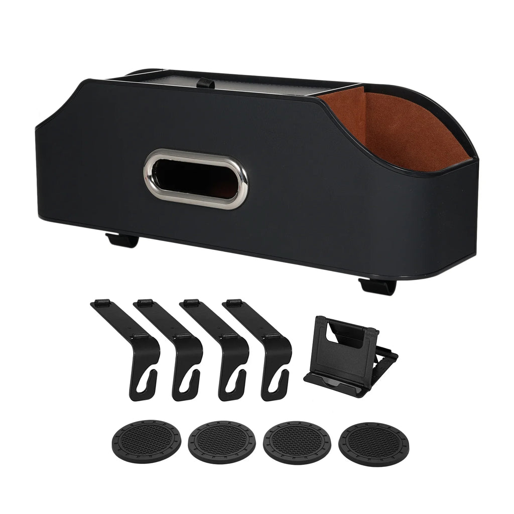 Aumotop Car Backseat Organizer,Box To Bottles With Cup Tissue Headrest With Cup Box Headrest Car Car Headrest Box To Headrest Rear Seat Headrest Cup Seat Car Box Tissue Cometx Rear Seat Box