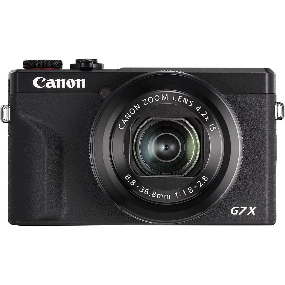 PowerShot G7 X Mark III Digital Camera (Black) + Extra Battery + LED +1 Yr Warranty