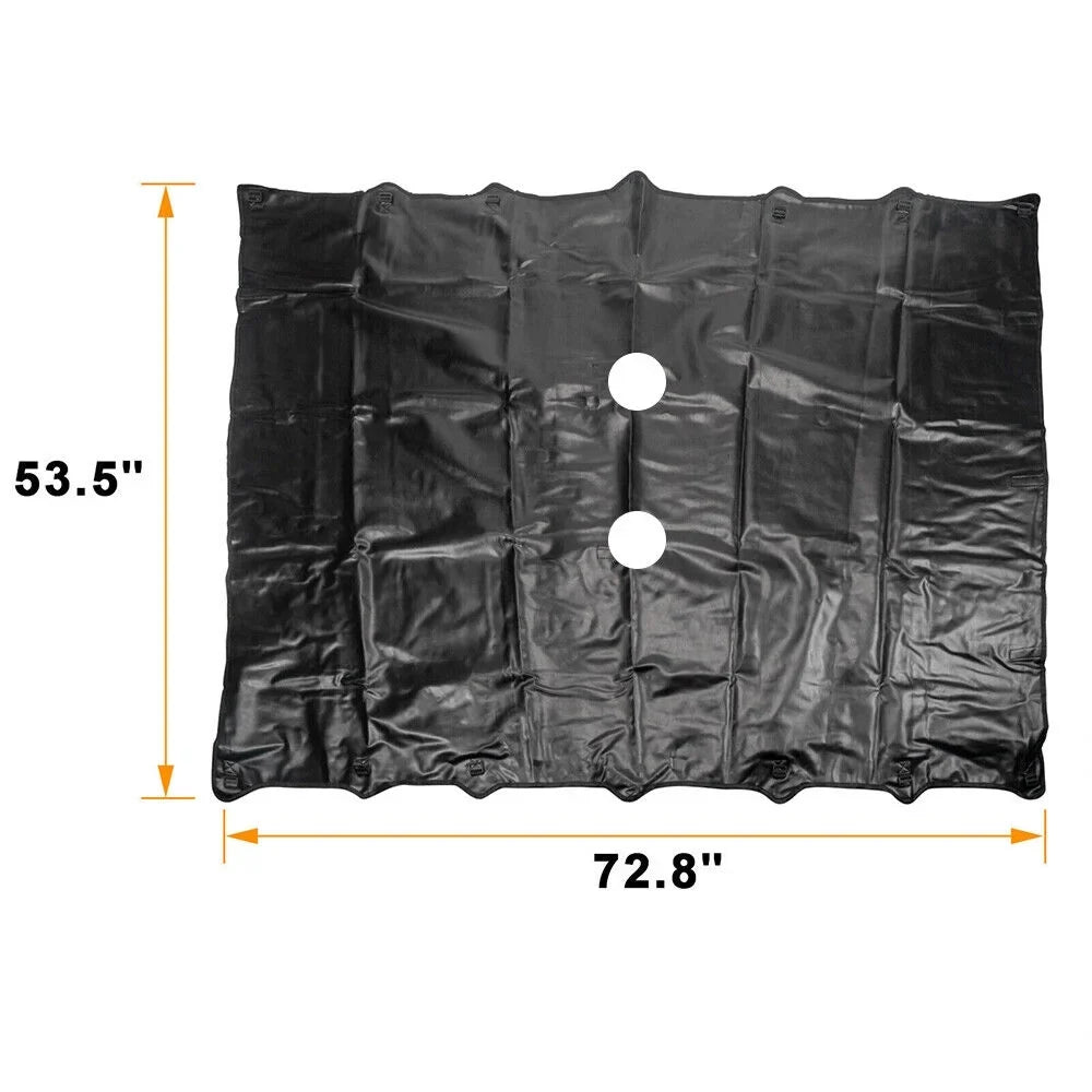 Leather Top Sunshade Protection Jeep Wrangler JK JKU 07-18 NEW Ultimate Sun Protection Easy Installation