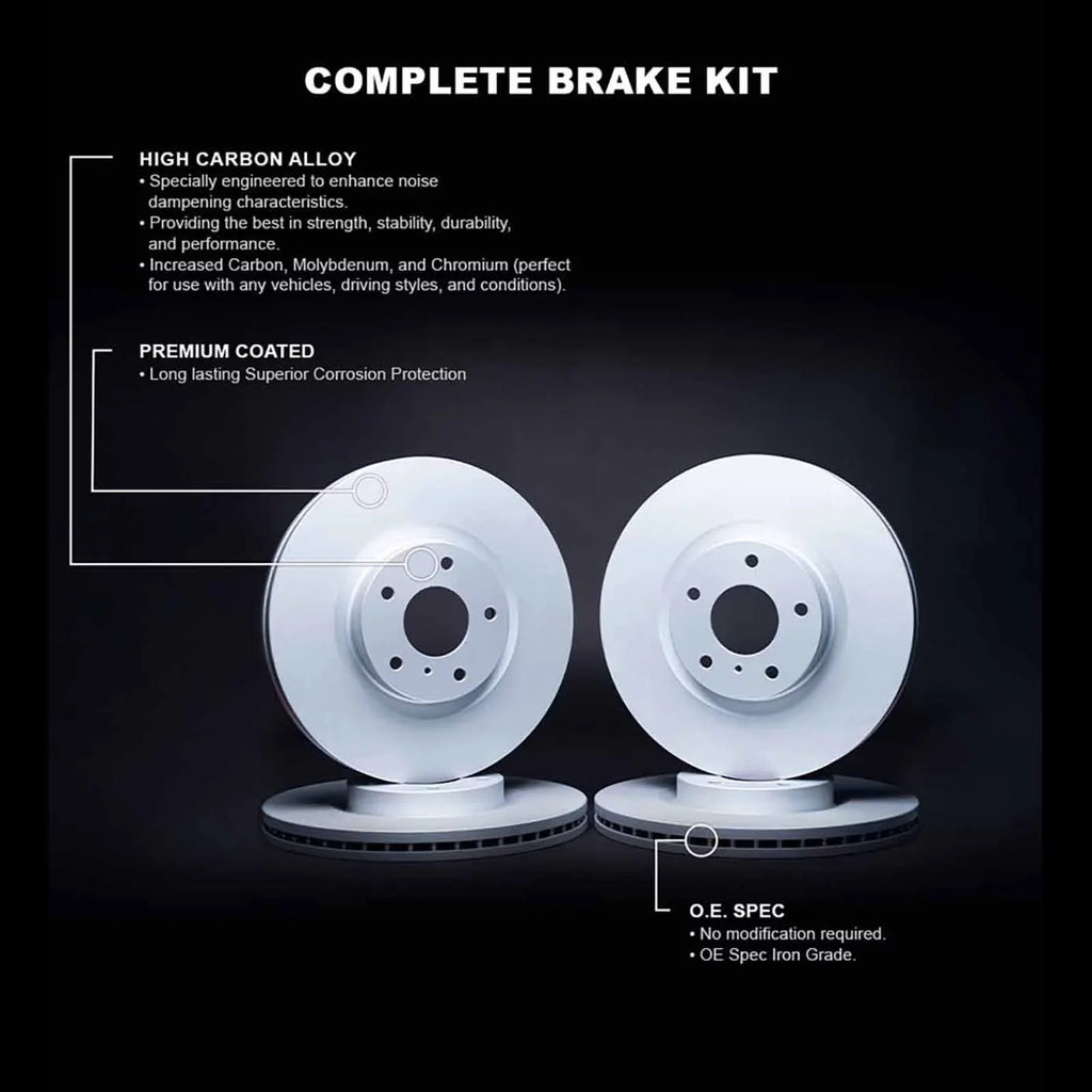R1 Concepts Wdpn2 74014 R1 Concepts Brake Rotor Carbon Coated Fits select: 2011-2014 VOLKSWAGEN JETTA SE, 2013 VOLKSWAGEN BEETLE