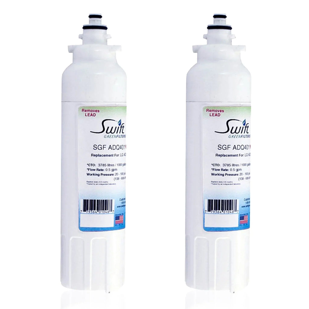Swift Green Filters SGF-ADQ401 Rx Pharmaceutical Replacement for  LT800P Refrigerators liquid Filters(Pack of 2)