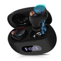 UrbanX True Wireless Bluetooth Earbuds + Charging Case, Black, Dual Connect, IPX5 aqua Resistance, Bluetooth 5.2 Connection, Balanced, Bass Boost suitable with  Tab M8 (HD)