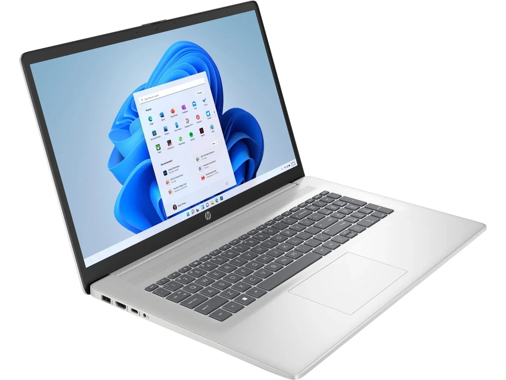 17.3" HD+ Touchscreen Business Laptop 2023 New,  Core i7-1355U 10-Core,  Iris Xe Graphics, 16GB DDR4 1TB SSD, Backlit Keyboard, Wi-Fi 6, Win11 Home, COU 32GB USB
