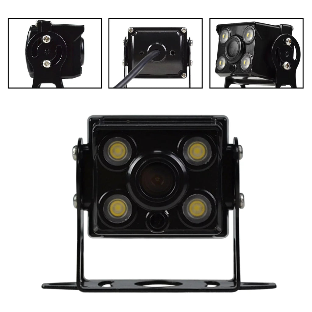 Waterproof 4 LED IR Night View Rear View Reverse Backup Camera For Bus Truck RV