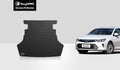 ToughPRO - Trunk Mat appropriate with  Camry - All atmospheric conditions Heavy Duty (Made in USA) - Black Rubber - 2016
