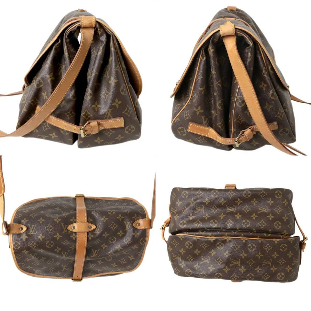Pre-Owned LOUIS VUITTON Louis Vuitton Saumur 35 shoulder bag monogram M42254 (Good)