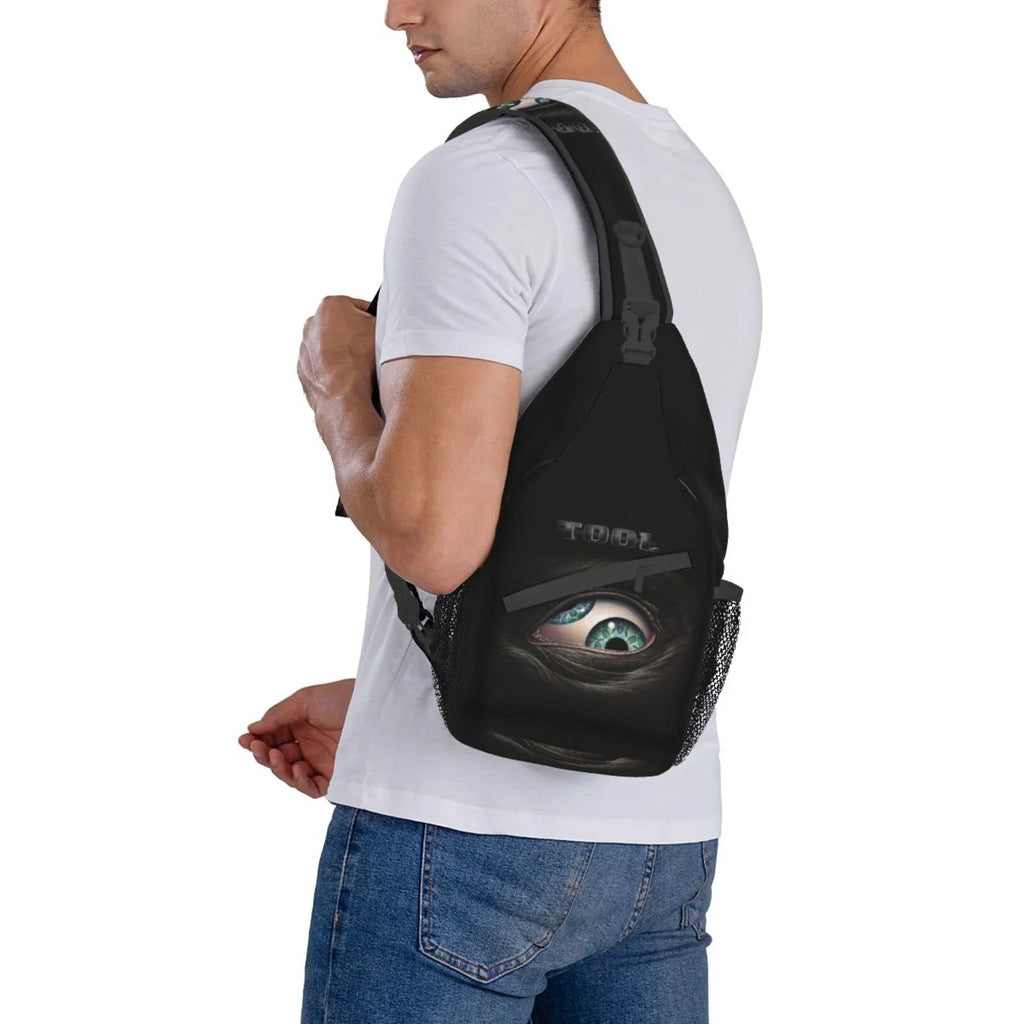 Tool Music Band Sling Bag Crossbody Backpack Chest Bags Diagonally Travel Daypack For Women Men Adults Teen