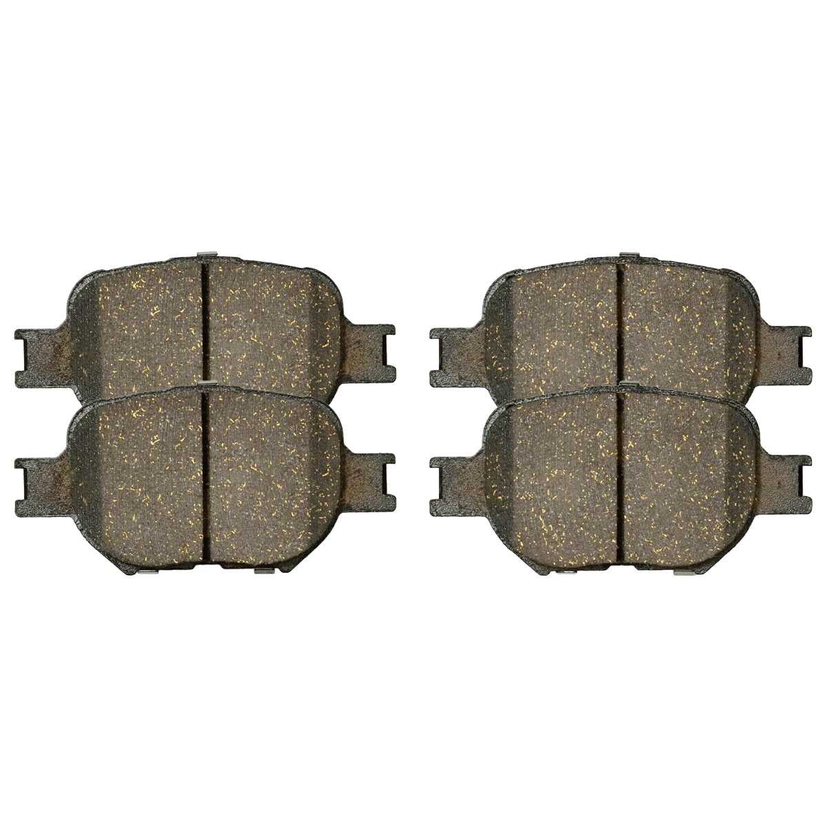 AutoShack Front Drilled Slotted Brake Rotors Silver and Ceramic Pads Kit Driver and Passenger Side Replacement for 2005-2009 2010 Scion tC 2000 2001 2002 2003 2004 2005  Celica 1.8L 2.4L FWD