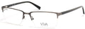 Viva Men's VV4025 Glasses- Gray 009 Matte Gun Metal Size