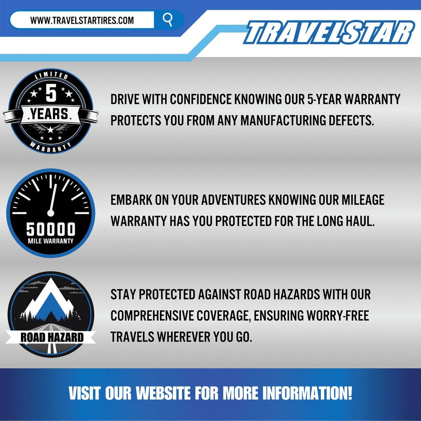 Travelstar EcoPath H/T LT265/75R16 E High Performance All Season Passenger Tire 265/75/16