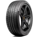 Continental ContiSportContact 5 Summer 285/40R21 109Y XL Passenger Tire Fits: 2017-23 Audi Q7 Technik, 2021 Porsche Cayenne GTS Coupe